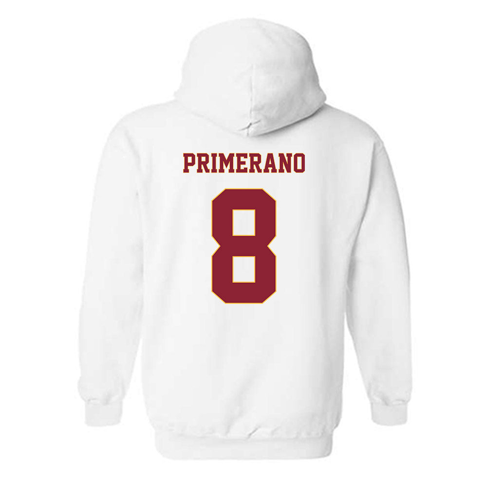 Minnesota - NCAA Women's Ice Hockey : Chloe Primerano - Classic Fashion Shersey Hooded Sweatshirt-1