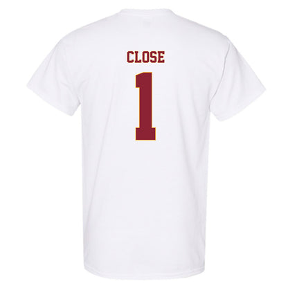 Minnesota - NCAA Men's Ice Hockey : Justen Close - Classic Fashion Shersey T-Shirt