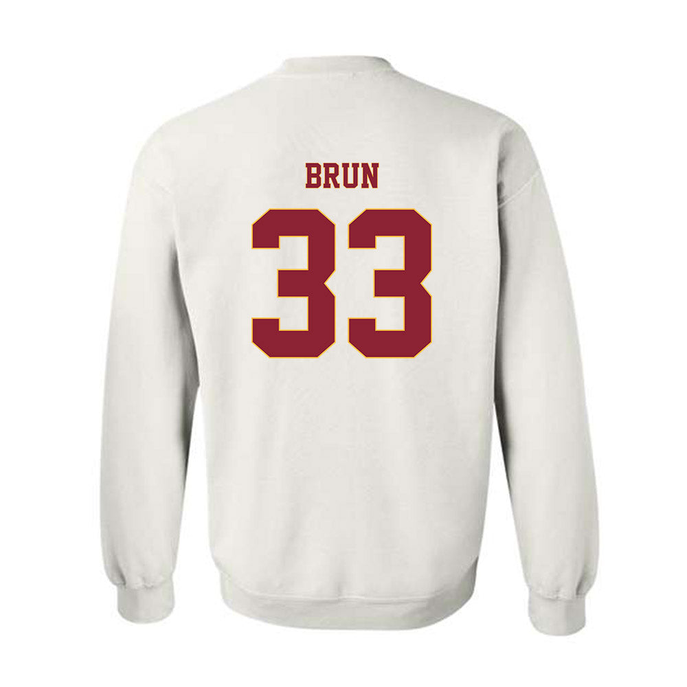Minnesota - NCAA Football : Harrison Brun - Classic Fashion Shersey Crewneck Sweatshirt-1