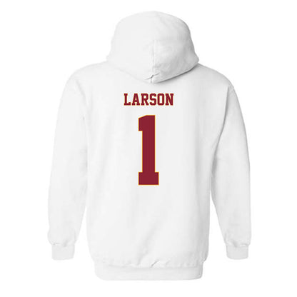 Minnesota - NCAA Baseball : Jake Larson - Classic Fashion Shersey Hooded Sweatshirt-1