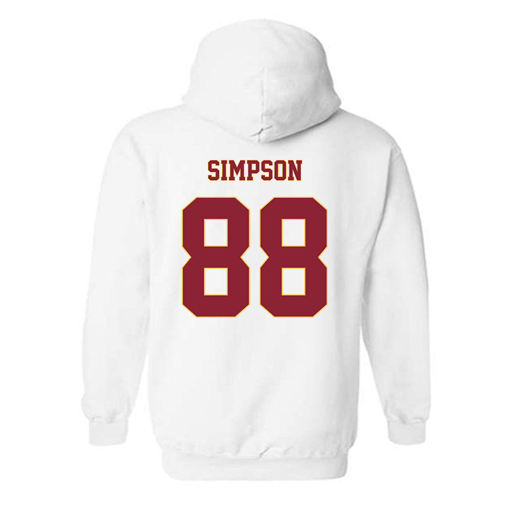 Minnesota - NCAA Football : Jacob Simpson - Classic Fashion Shersey Hooded Sweatshirt-1