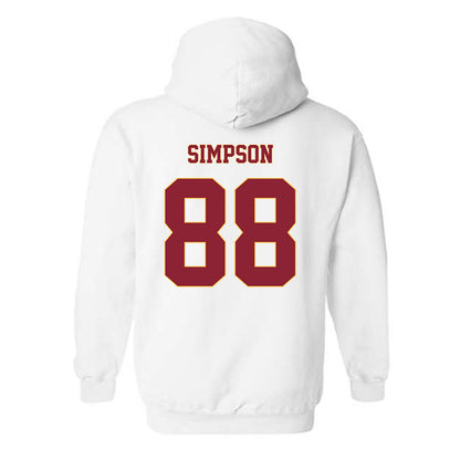 Minnesota - NCAA Football : Jacob Simpson - Classic Fashion Shersey Hooded Sweatshirt-1