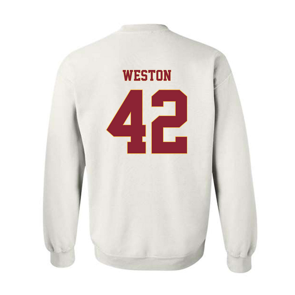 Minnesota - NCAA Football : Tom Weston - Classic Fashion Shersey Crewneck Sweatshirt-1