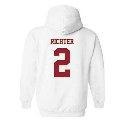 Minnesota - NCAA Baseball : Easton Richter - Classic Fashion Shersey Hooded Sweatshirt-1