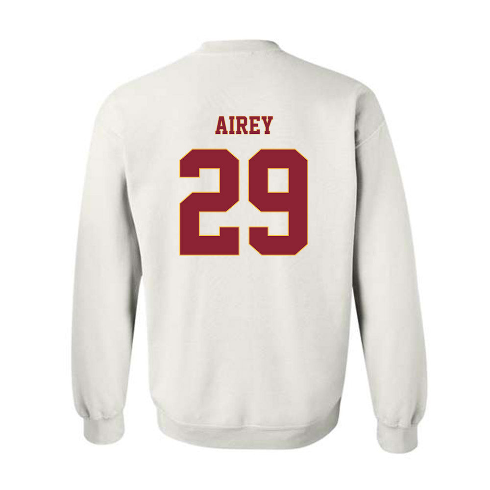 Minnesota - NCAA Men's Ice Hockey : Nathan Airey - Classic Fashion Shersey Crewneck Sweatshirt-1