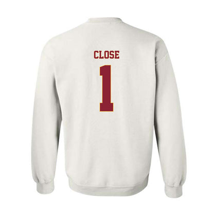 Minnesota - NCAA Men's Ice Hockey : Justen Close - Classic Fashion Shersey Crewneck Sweatshirt