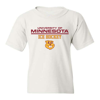 Minnesota - NCAA Men's Ice Hockey : Justen Close - Classic Fashion Shersey Youth T-Shirt