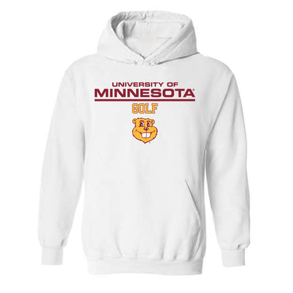 Minnesota - NCAA Men's Golf : Kyler Schwamb - Classic Fashion Shersey Hooded Sweatshirt-0