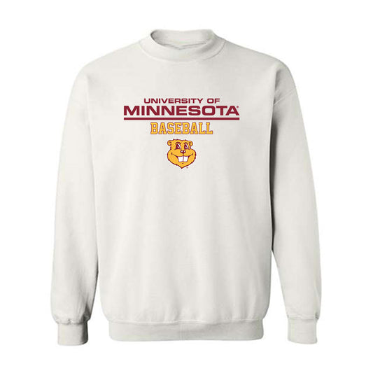 Minnesota - NCAA Baseball : Tyler Hemmesch - Classic Fashion Shersey Crewneck Sweatshirt-0