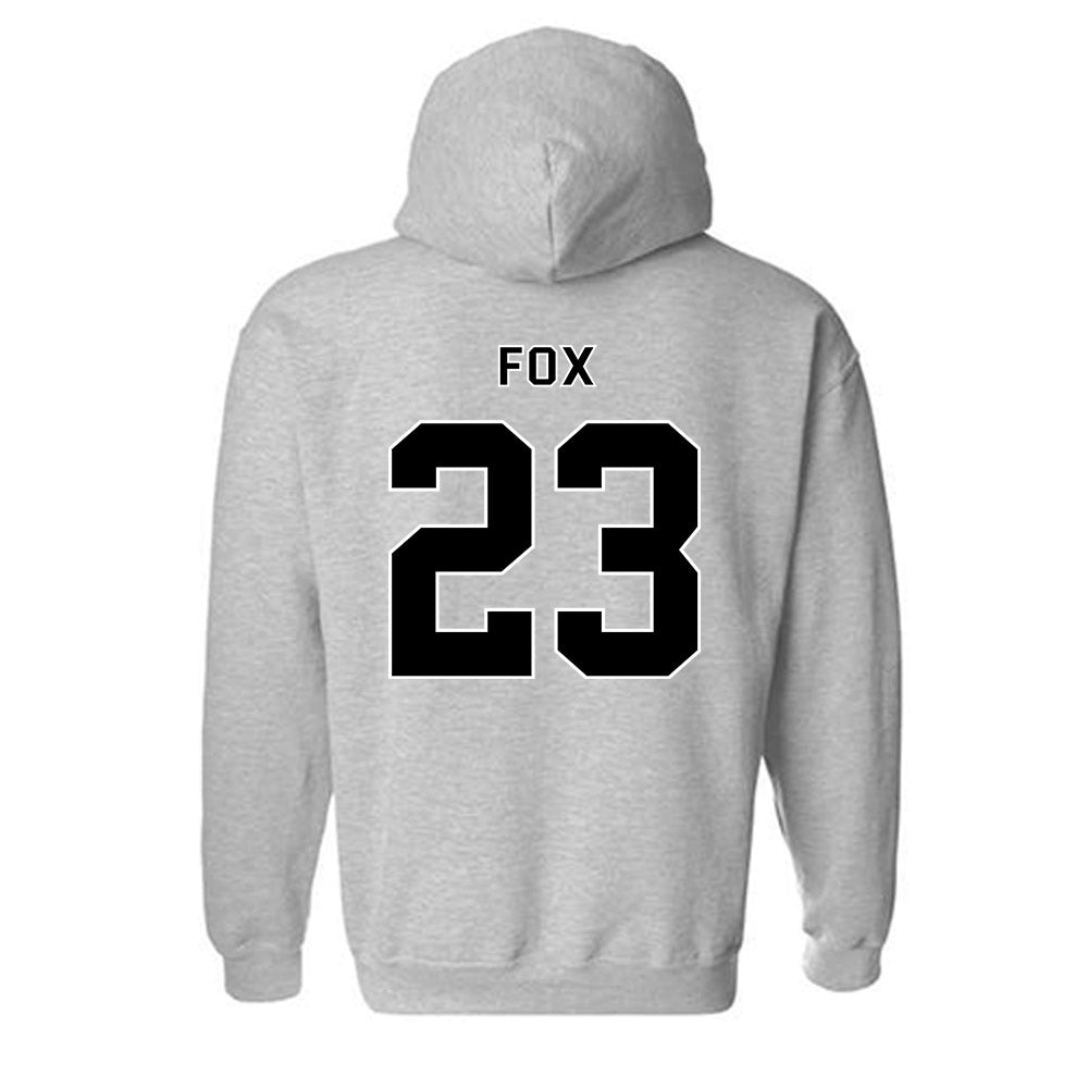 Minnesota - NCAA Men's Basketball : Parker Fox - Sports Shersey Hooded Sweatshirt-1