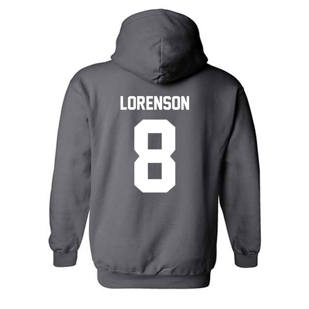 Minnesota - NCAA Men's Basketball : Max Lorenson - Classic Fashion Shersey Hooded Sweatshirt-1