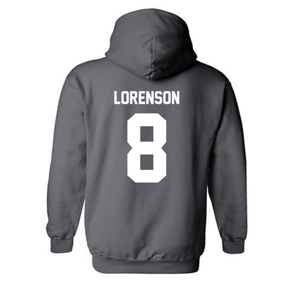 Minnesota - NCAA Men's Basketball : Max Lorenson - Classic Fashion Shersey Hooded Sweatshirt-1