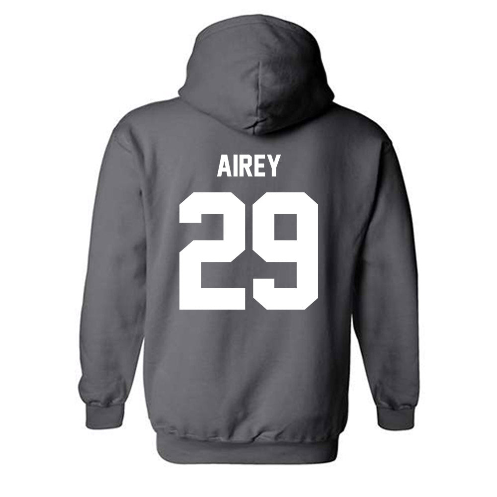 Minnesota - NCAA Men's Ice Hockey : Nathan Airey - Classic Fashion Shersey Hooded Sweatshirt-1