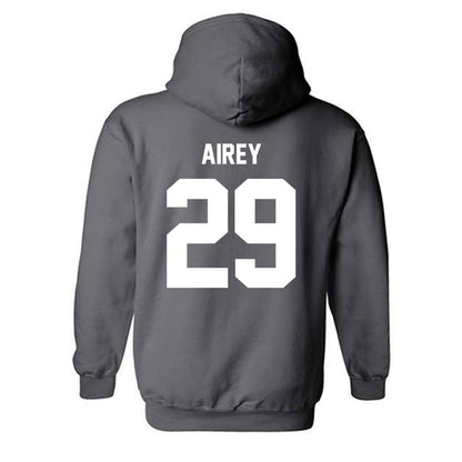 Minnesota - NCAA Men's Ice Hockey : Nathan Airey - Classic Fashion Shersey Hooded Sweatshirt-1
