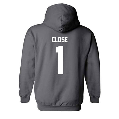 Minnesota - NCAA Men's Ice Hockey : Justen Close - Classic Fashion Shersey Hooded Sweatshirt