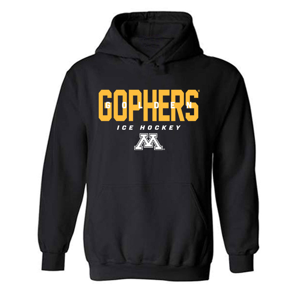 Minnesota - NCAA Men's Ice Hockey : Logan Cooley - Classic Fashion Shersey Hooded Sweatshirt