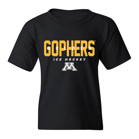 Minnesota - NCAA Men's Ice Hockey : Axel Begley - Classic Fashion Shersey Youth T-Shirt-0
