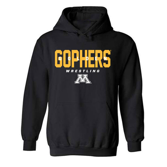 Minnesota - NCAA Wrestling : Quincy Hulverson - Classic Fashion Shersey Hooded Sweatshirt-0