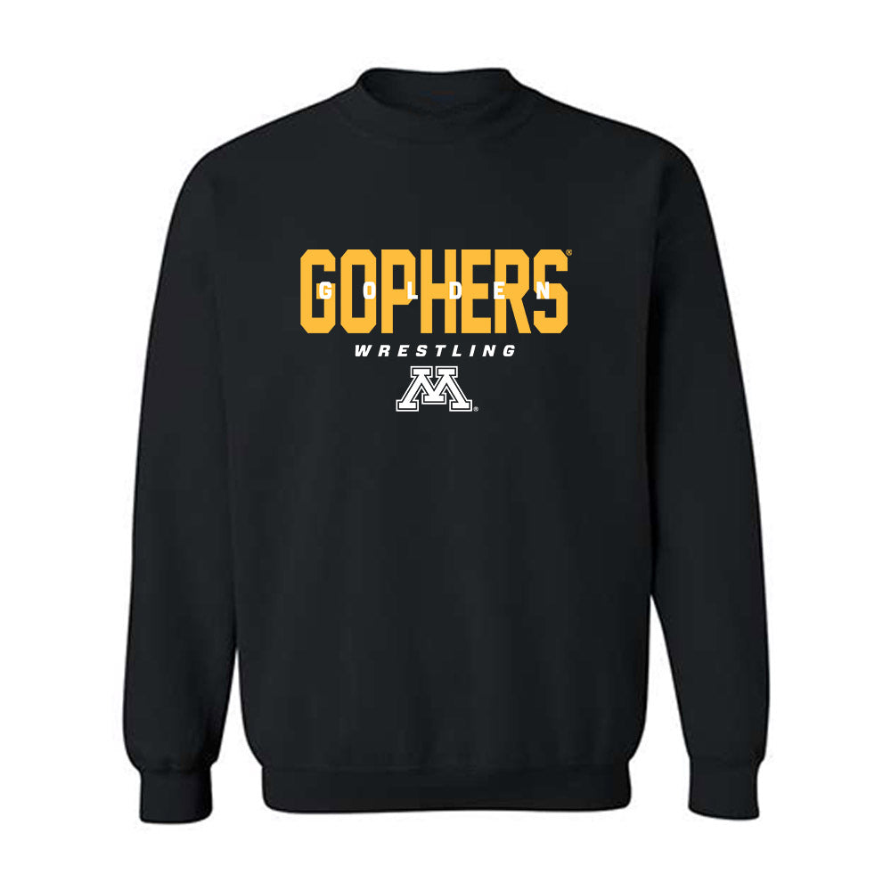 Minnesota - NCAA Wrestling : Quincy Hulverson - Classic Fashion Shersey Crewneck Sweatshirt-0