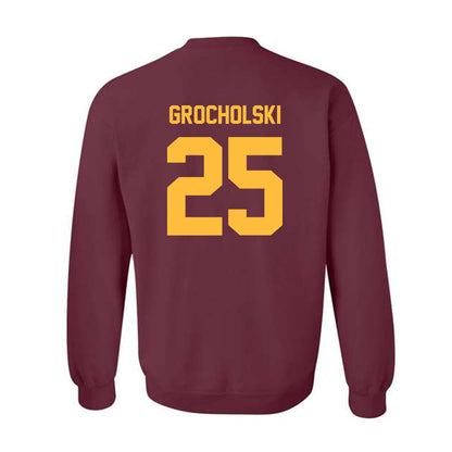Minnesota - NCAA Women's Basketball : Grace Grocholski - Classic Shersey Crewneck Sweatshirt-1