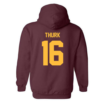 Minnesota - NCAA Women's Soccer : Ashley Thurk - Classic Shersey Hooded Sweatshirt-1