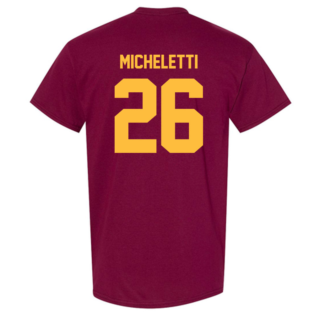 Minnesota - NCAA Men's Ice Hockey : Pat Micheletti - Classic Shersey T-Shirt