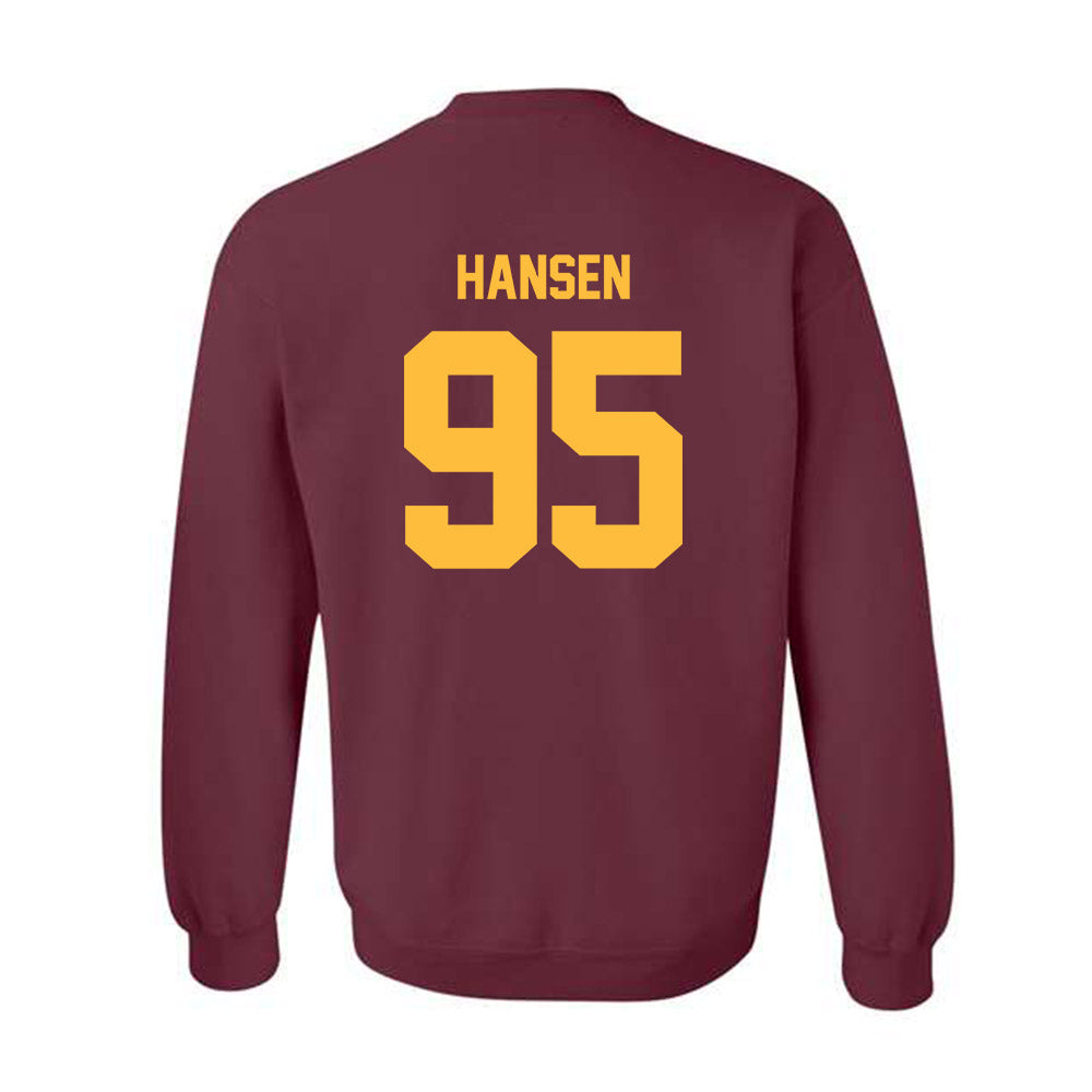 Minnesota - NCAA Football : Colin Hansen - Classic Shersey Crewneck Sweatshirt-1