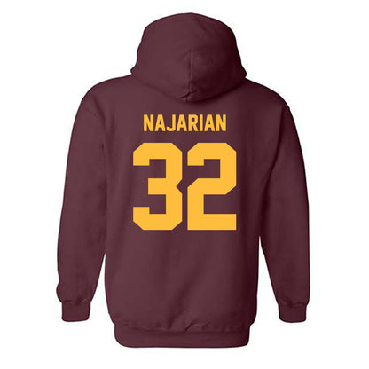 Minnesota - NCAA Football : Peter Najarian - Classic Shersey Hooded Sweatshirt