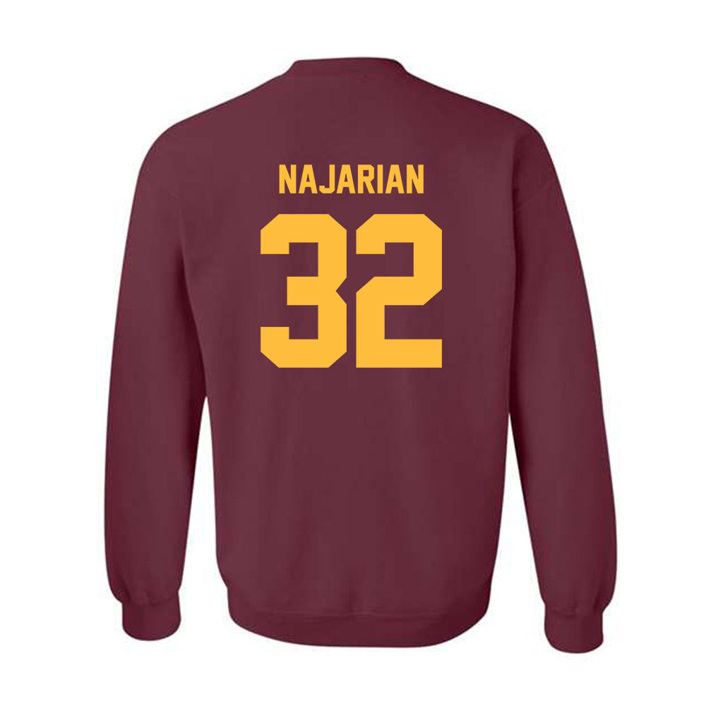 Minnesota - NCAA Football : Peter Najarian - Classic Shersey Crewneck Sweatshirt