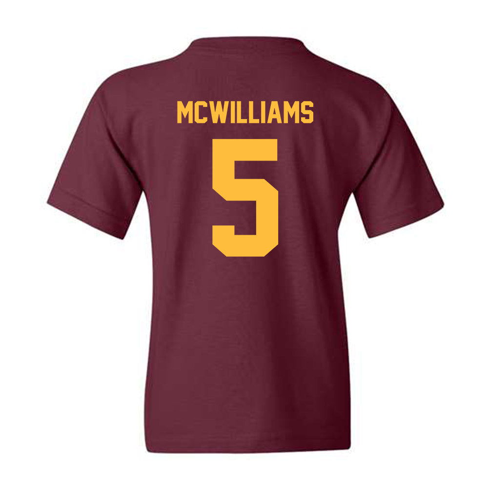 Minnesota - NCAA Football : Terrence McWilliams - Classic Shersey Youth T-Shirt