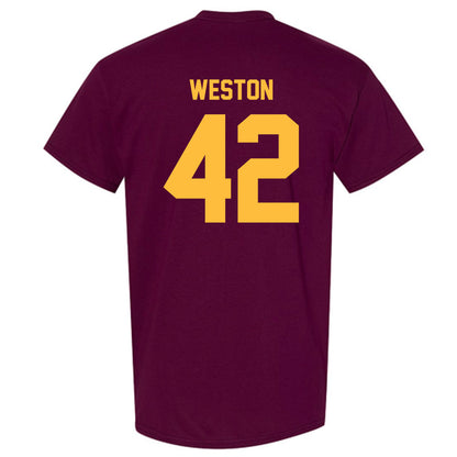Minnesota - NCAA Football : Tom Weston - Classic Shersey T-Shirt-1