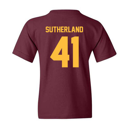Minnesota - NCAA Baseball : Charlie Sutherland - Classic Shersey Youth T-Shirt-1