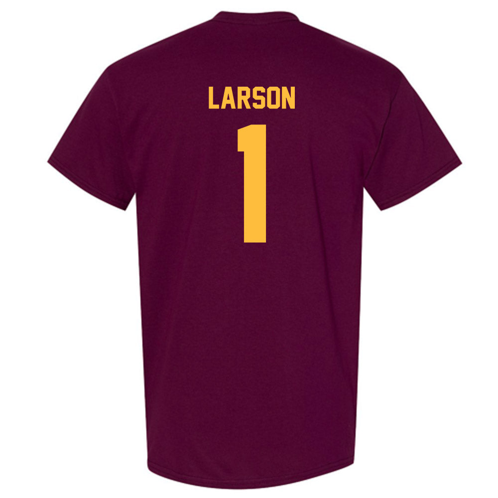 Minnesota - NCAA Baseball : Jake Larson - Classic Shersey T-Shirt-1