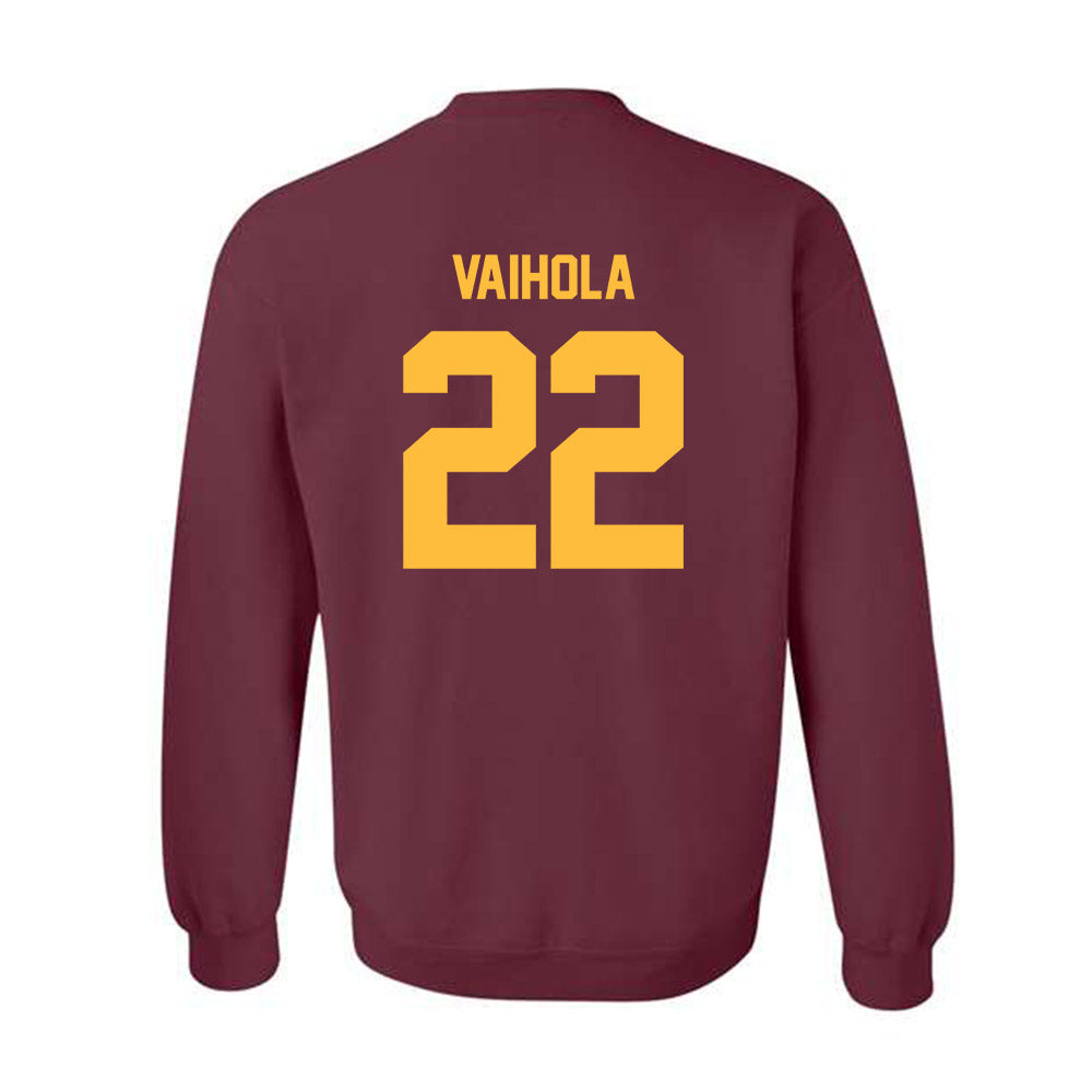Minnesota - NCAA Men's Basketball : Robert Vaihola - Classic Shersey Crewneck Sweatshirt-1