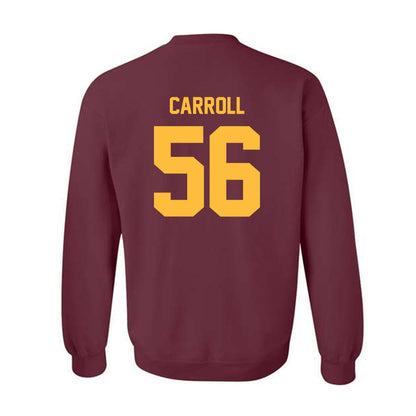 Minnesota - NCAA Football : Brett Carroll - Classic Shersey Crewneck Sweatshirt-1