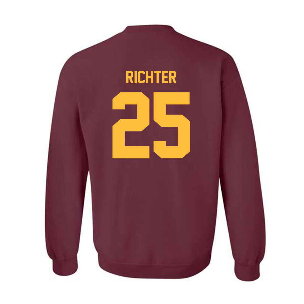 Minnesota - NCAA Football : Brody Richter - Classic Shersey Crewneck Sweatshirt-1