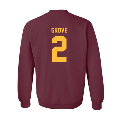 Minnesota - NCAA Men's Basketball : Grayson Grove - Classic Shersey Crewneck Sweatshirt-1
