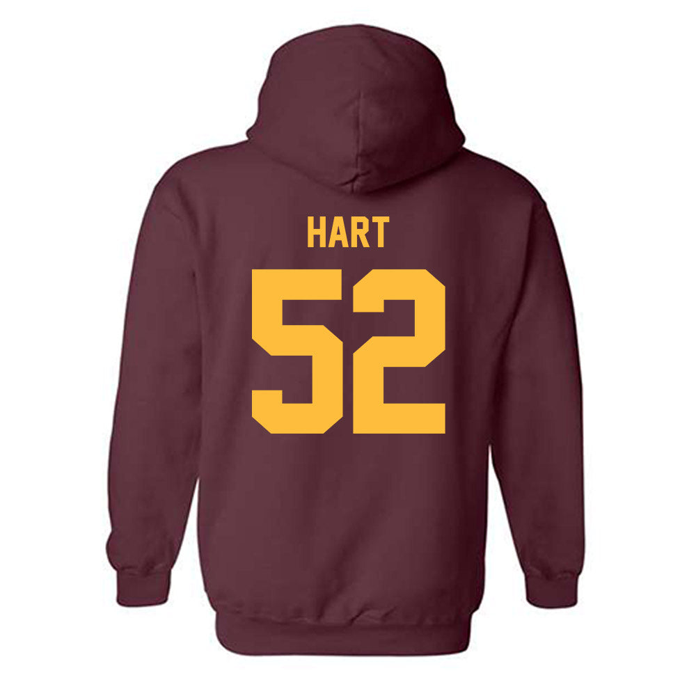 Minnesota - NCAA Women's Basketball : Sophia Hart - Classic Shersey Hooded Sweatshirt-1