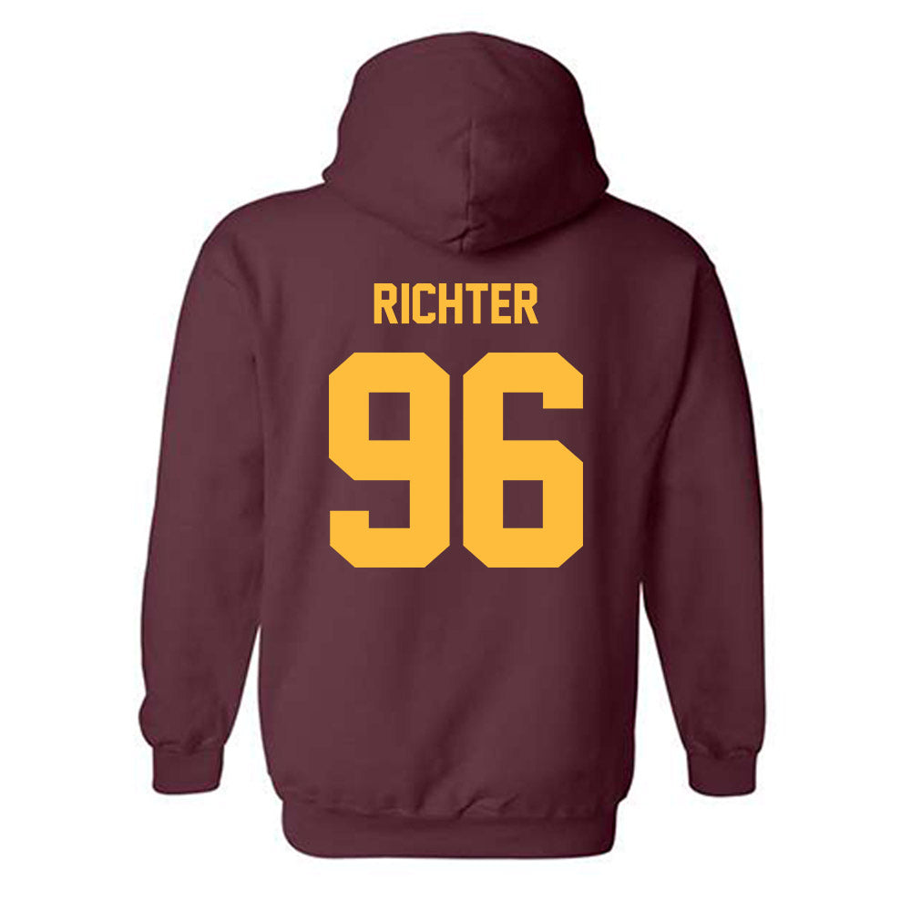 Minnesota - NCAA Football : Logan Richter - Classic Shersey Hooded Sweatshirt