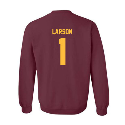 Minnesota - NCAA Baseball : Jake Larson - Classic Shersey Crewneck Sweatshirt-1