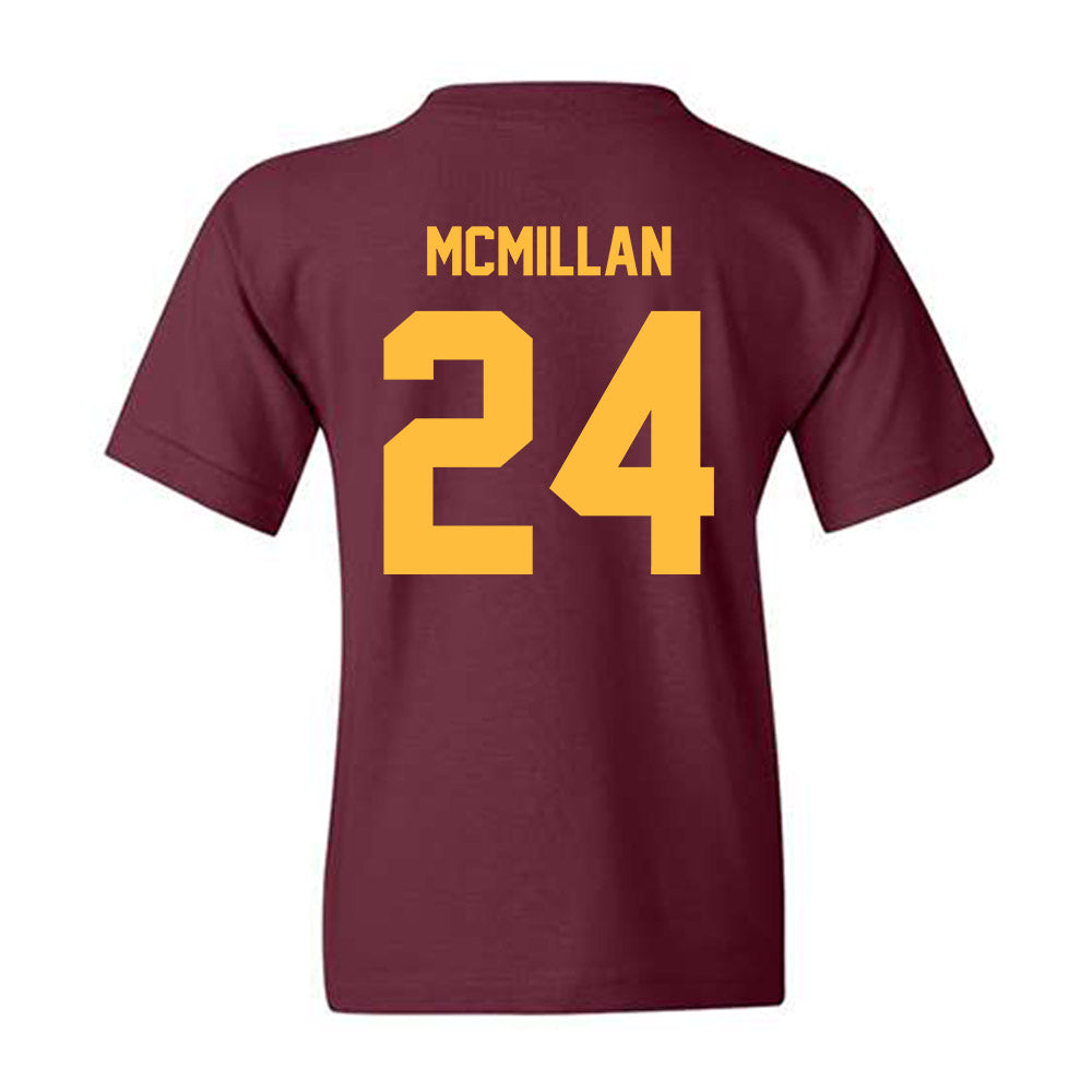 Minnesota - NCAA Football : Jai'Onte' McMillan - Classic Shersey Youth T-Shirt-1