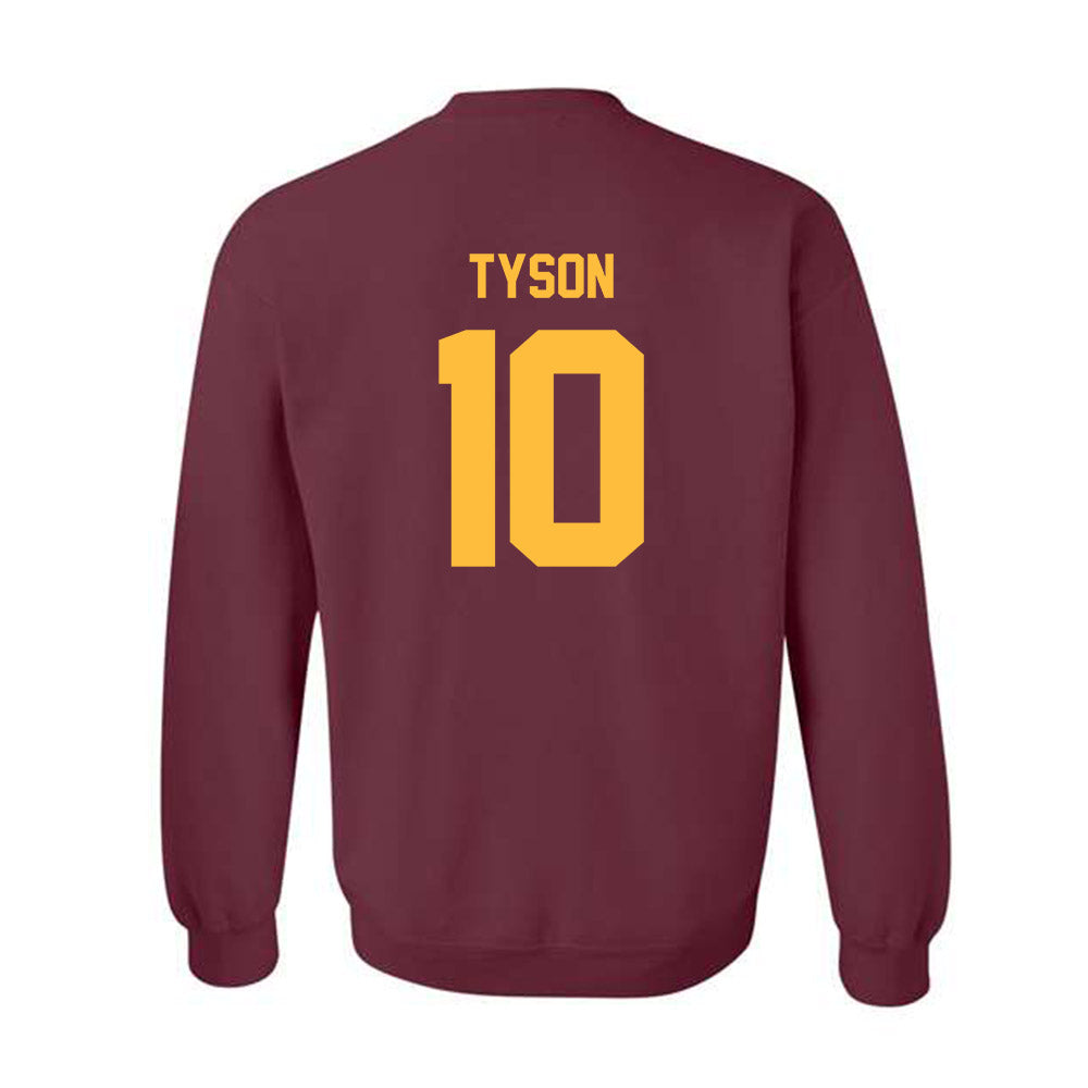 Minnesota - NCAA Men's Basketball : Cade Tyson - Classic Shersey Crewneck Sweatshirt-1