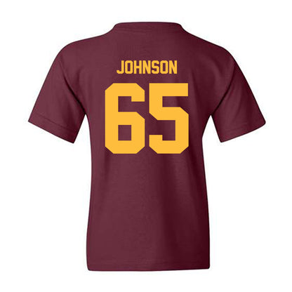 Minnesota - NCAA Football : Greg Johnson - Classic Shersey Youth T-Shirt-1