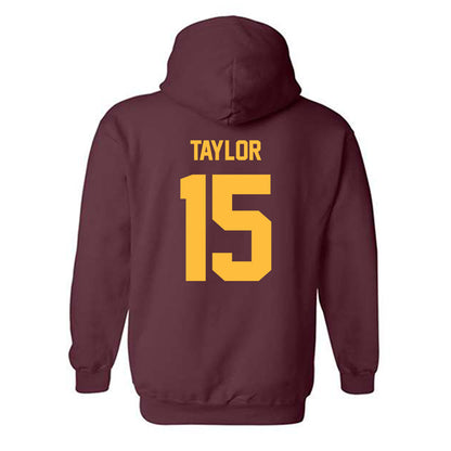 Minnesota - NCAA Women's Volleyball : Jordan Taylor - Classic Shersey Hooded Sweatshirt-1