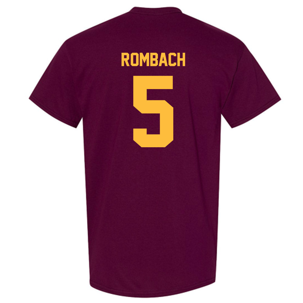 Minnesota - NCAA Men's Ice Hockey : Jacob Rombach - Classic Shersey T-Shirt-1