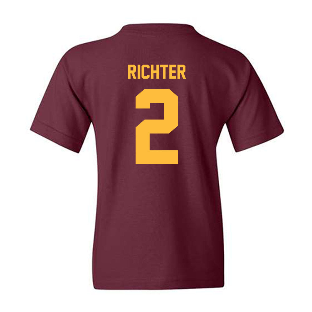 Minnesota - NCAA Baseball : Easton Richter - Classic Shersey Youth T-Shirt-1