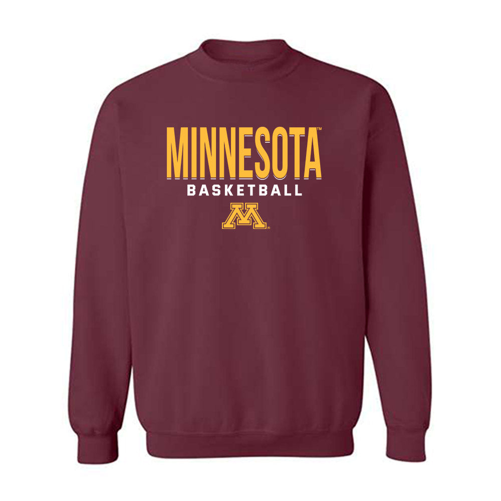 Minnesota - NCAA Men's Basketball : Cade Tyson - Classic Shersey Crewneck Sweatshirt-0