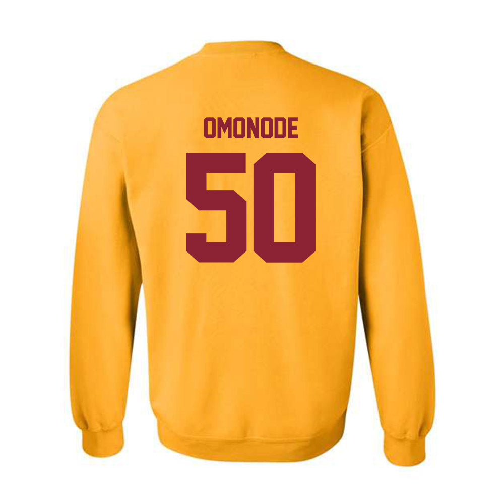 Minnesota - NCAA Football : Mo Omonode - Classic Shersey Crewneck Sweatshirt-1