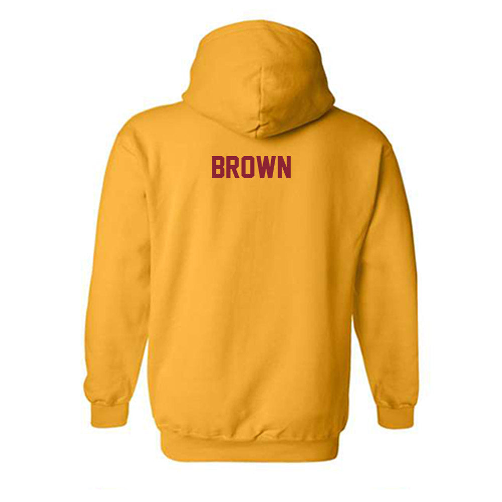 Minnesota - NCAA Men's Track & Field : Spencer Brown - Classic Shersey Hooded Sweatshirt-1