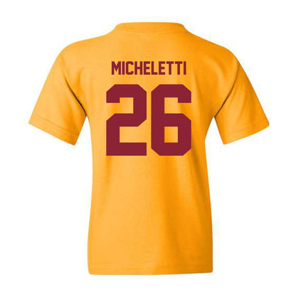 Minnesota - NCAA Men's Ice Hockey : Pat Micheletti - Classic Shersey Youth T-Shirt